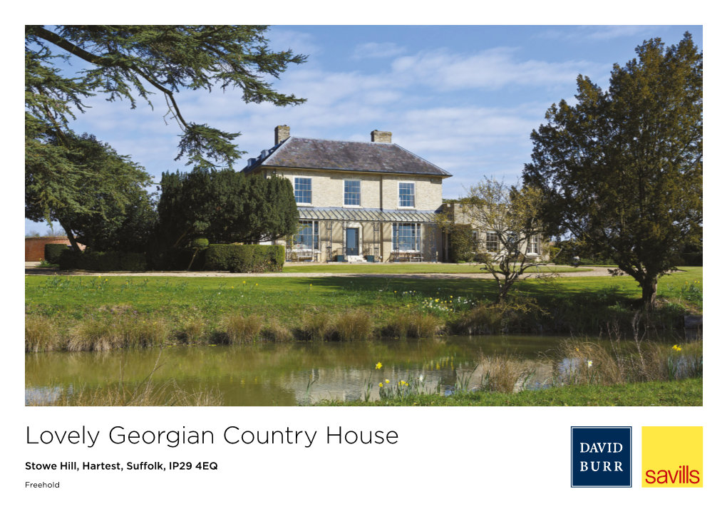 Lovely Georgian Country House