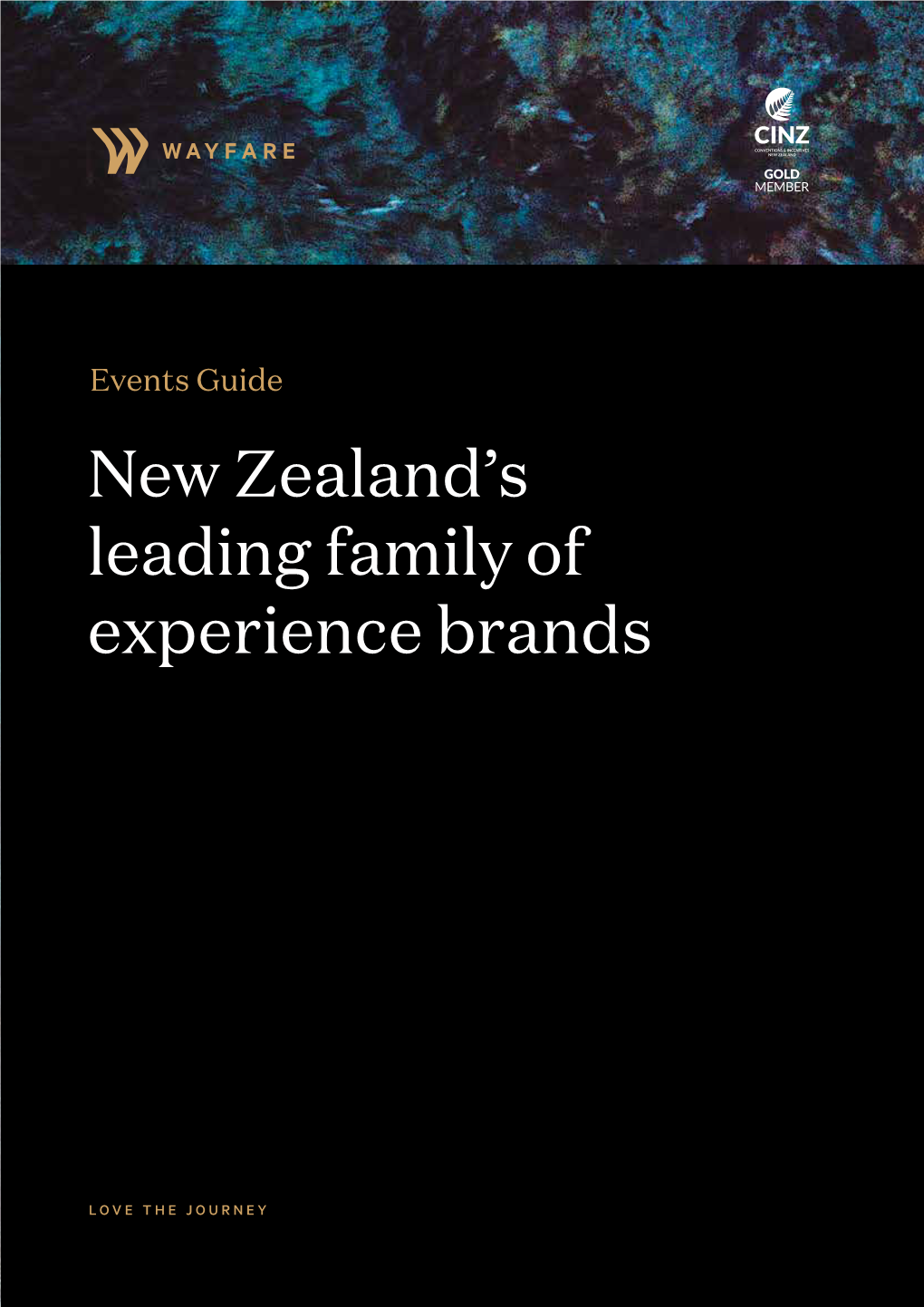 New Zealand's Leading Family of Experience Brands