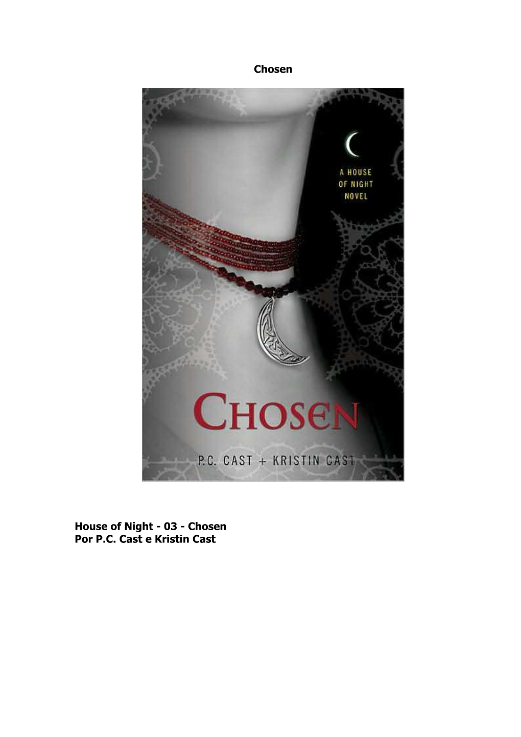 House of Night 03