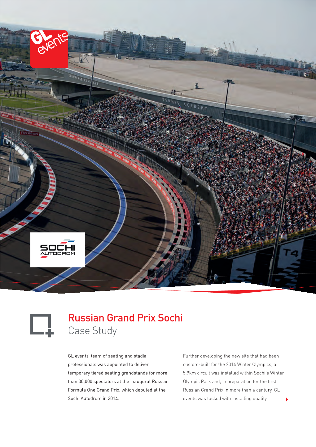 Russian Grand Prix Sochi Case Study