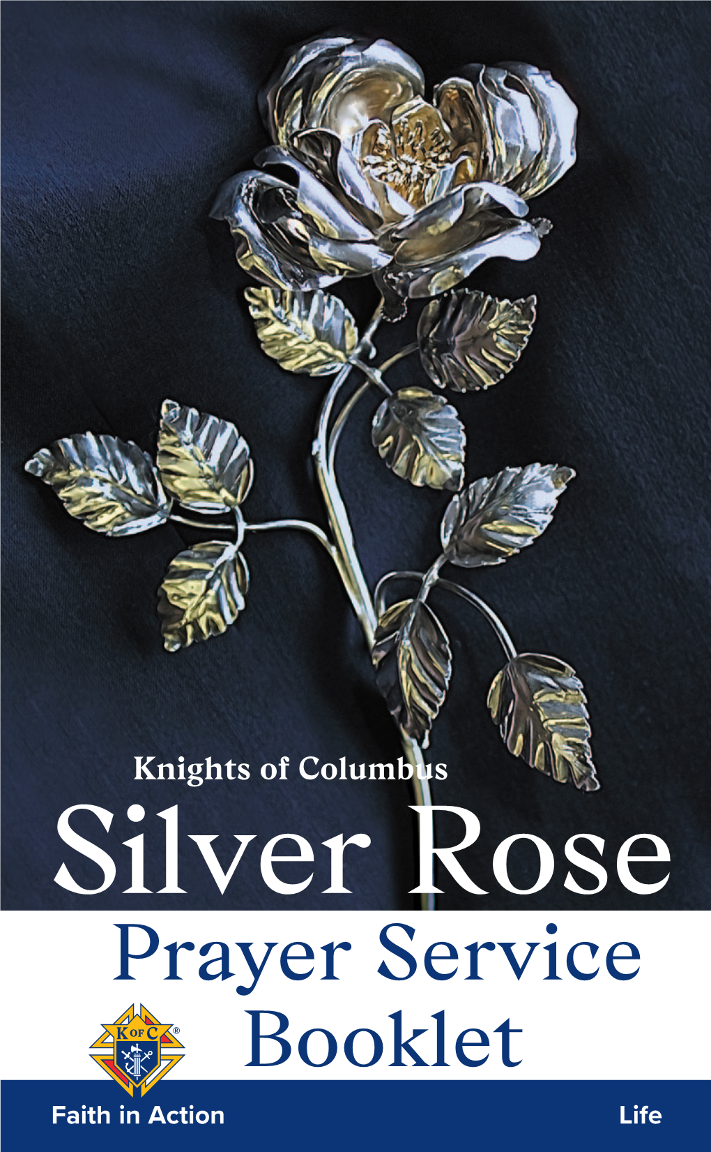 Silver Rose Prayer Service Booklets