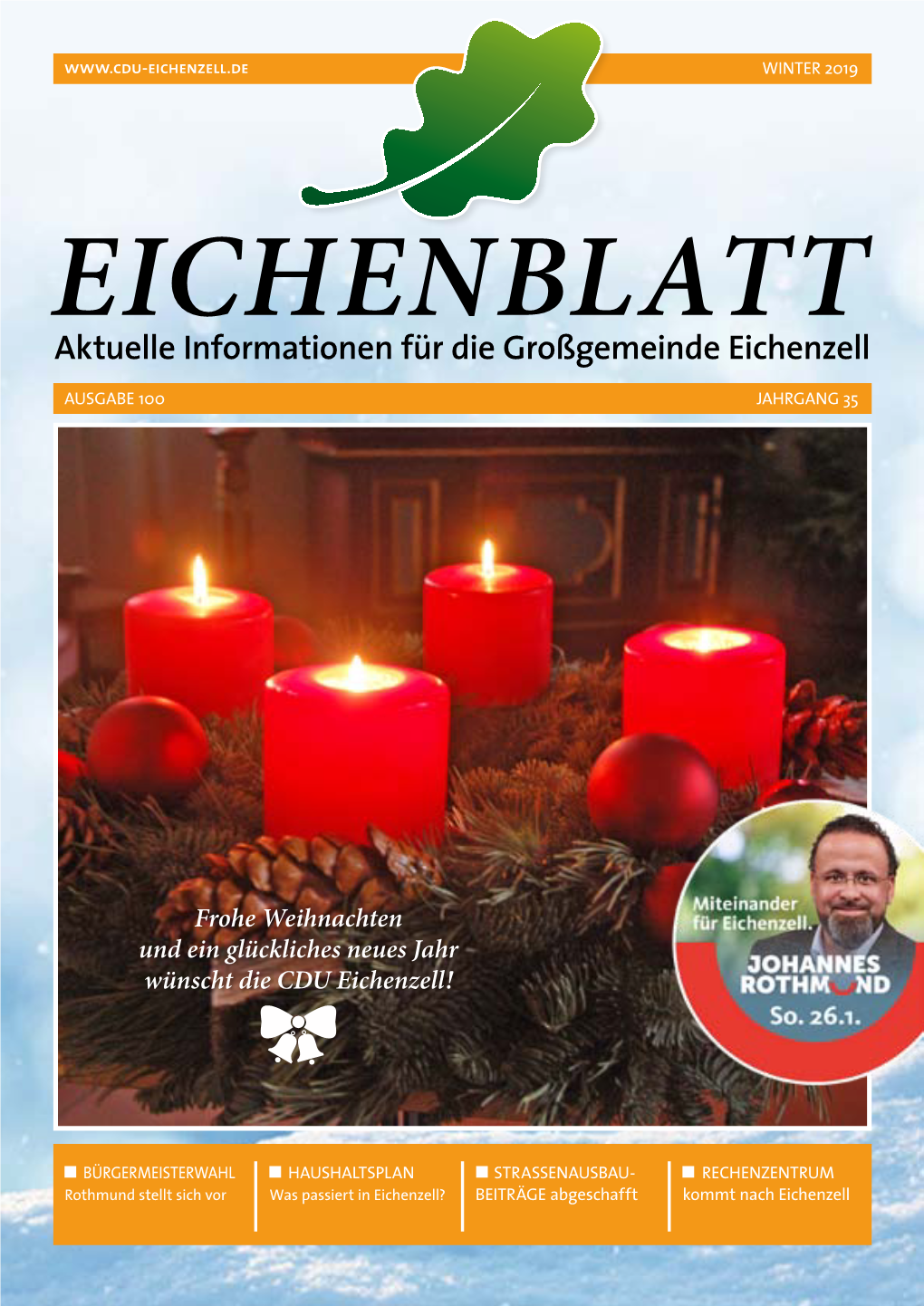 Aktuelle Informationen Für Die Großgemeinde Eichenzell