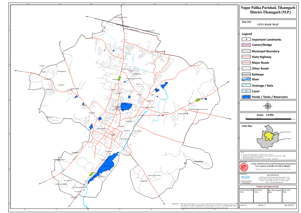 Nagar Palika Parishad, Tikamgarh District-Tikamgarh (M.P.)