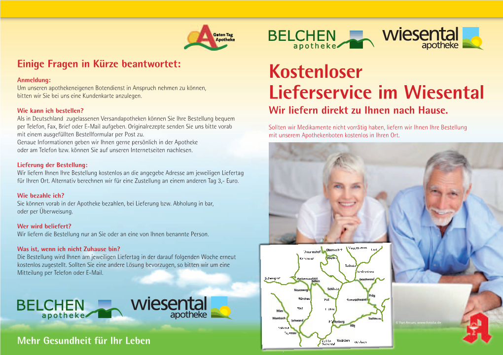 Kostenloser Lieferservice Im Wiesental