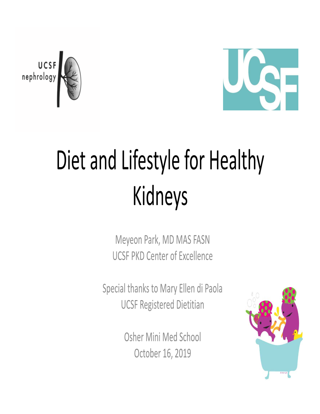 Diet and Lifestyle for Healthy Kidneys