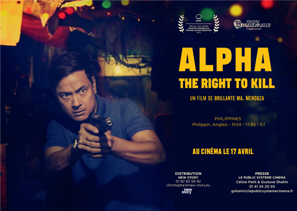 The Right to Kill Un Film De Brillante Ma