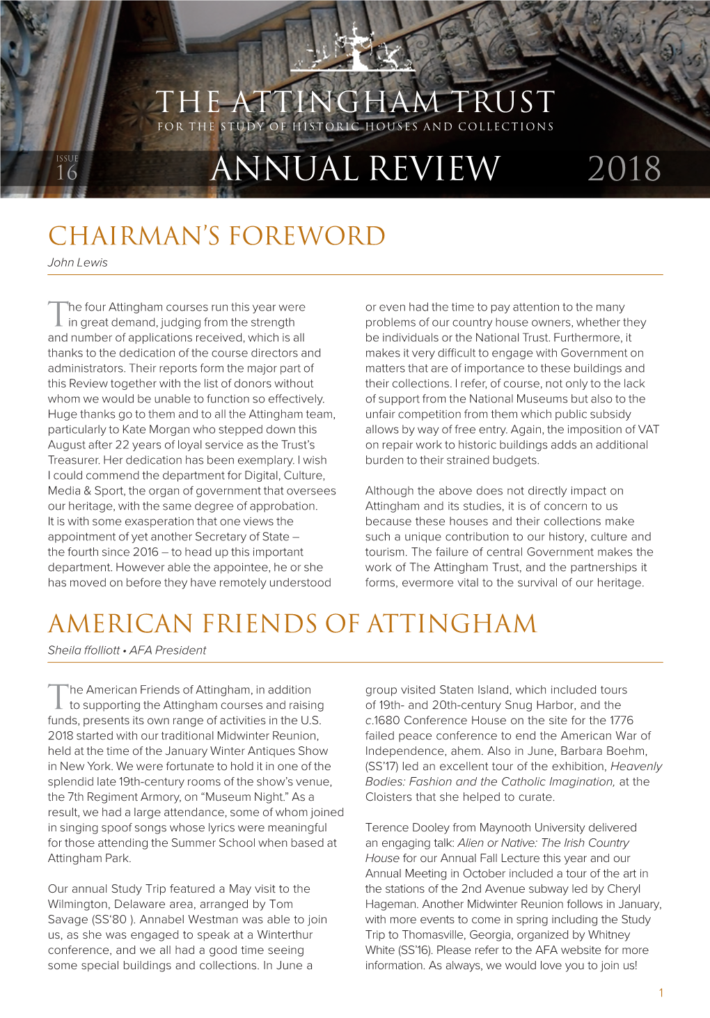 Annual Review 2018