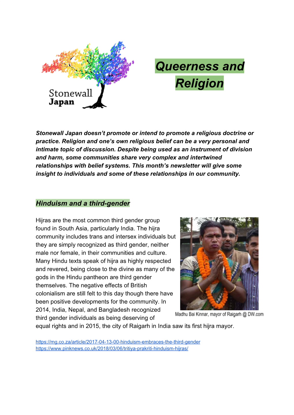 Queerness and Religion