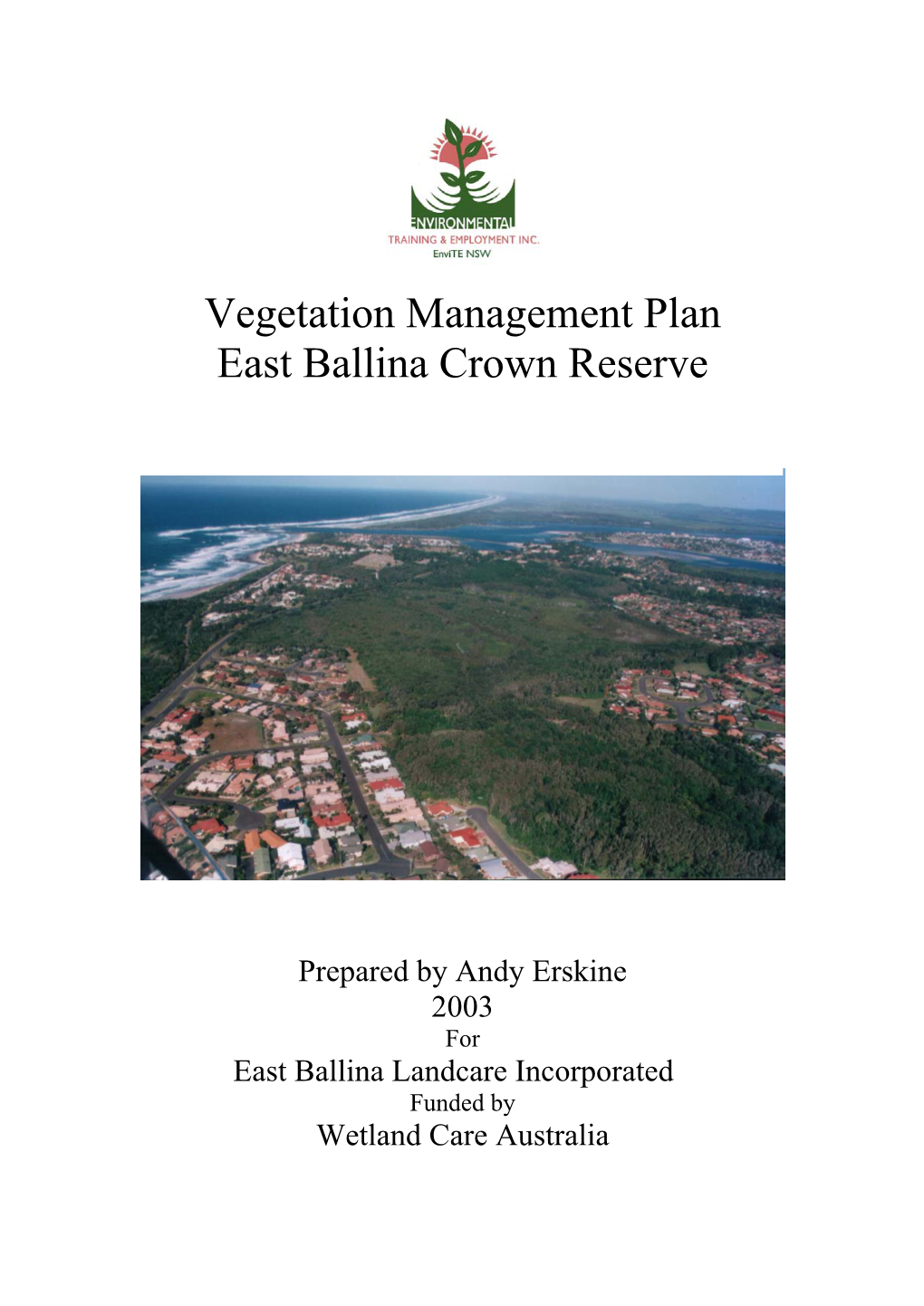 East Ballina Crown Reserve 2003