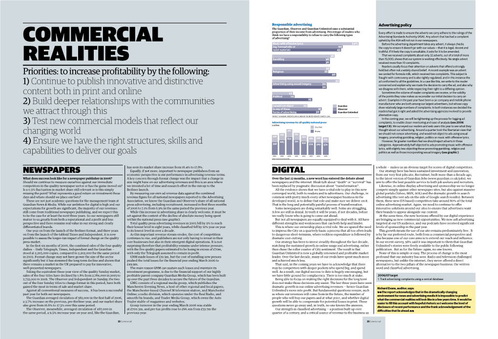 Commercial Realities Will Look Like in a Few Years Time