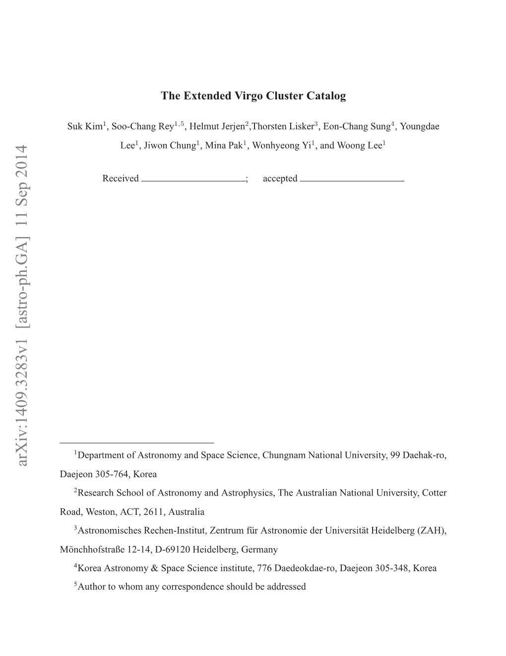 The Extended Virgo Cluster Catalog (EVCC) Covers an Area of 725 Deg2 Or 60.1Mpc2