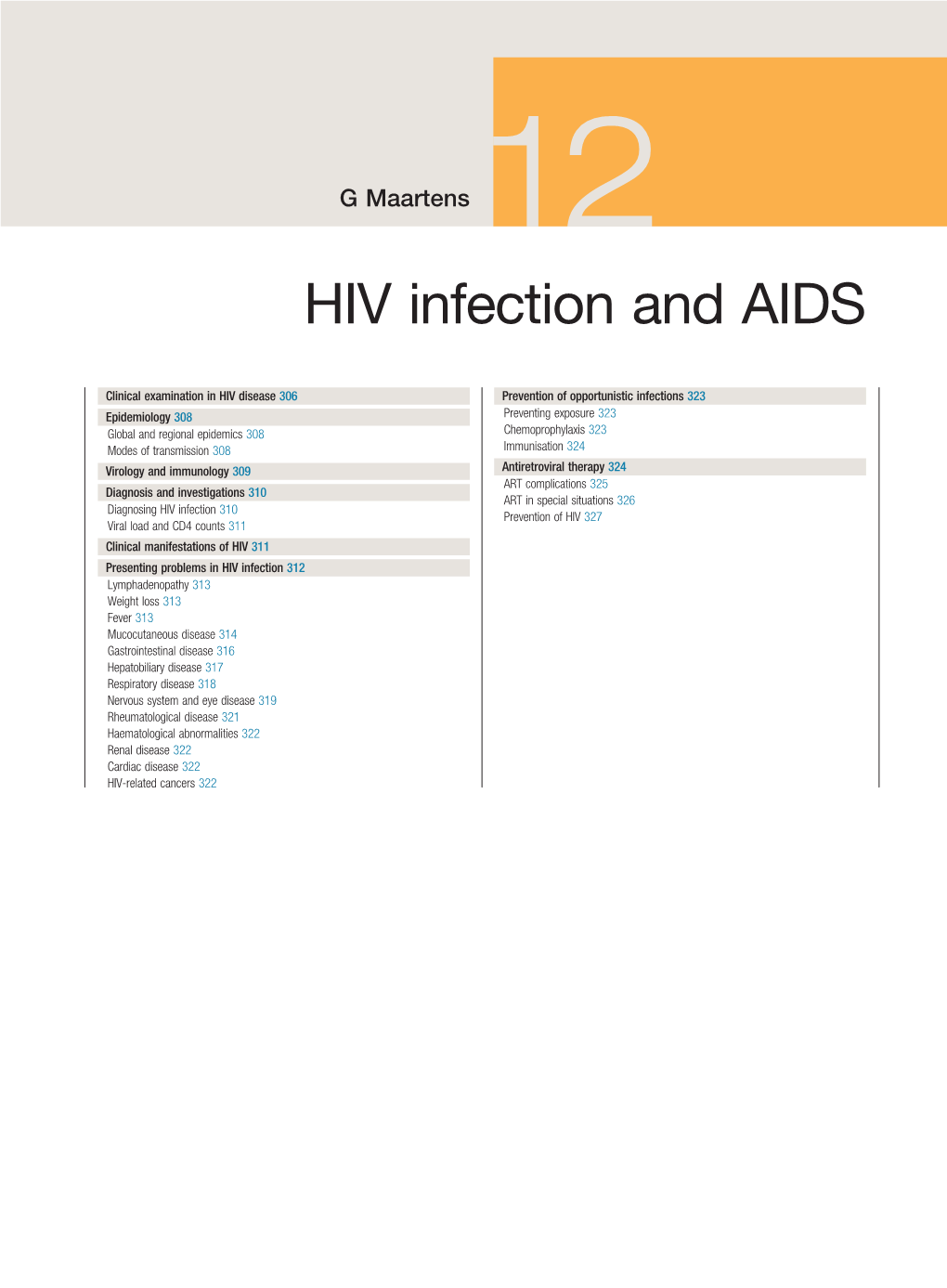 HIV Infection and AIDS