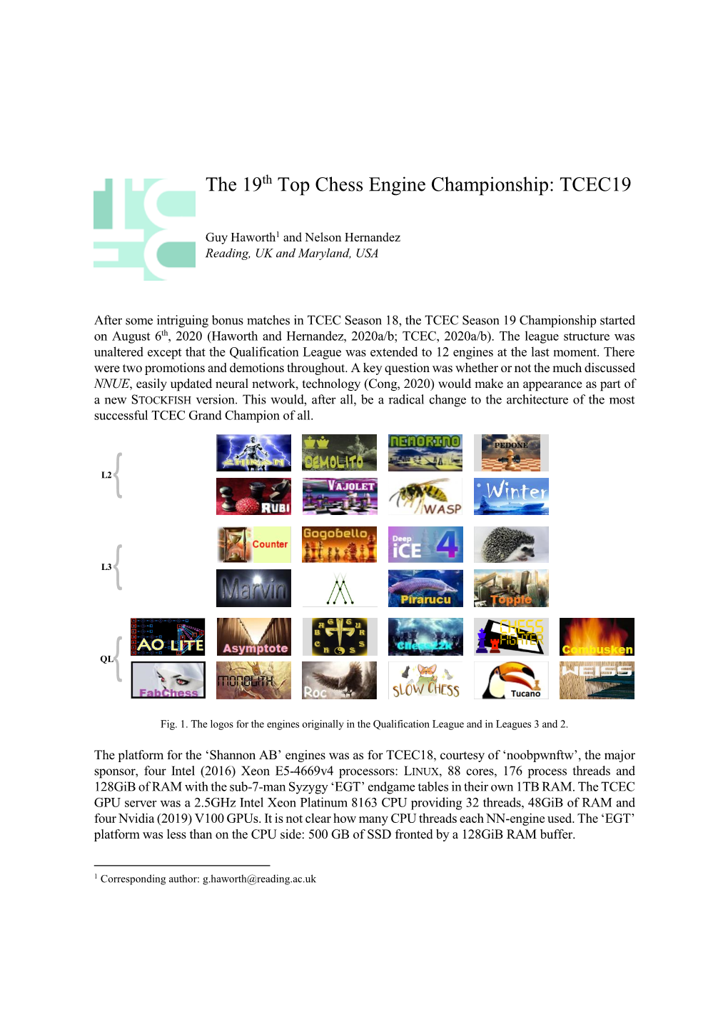 The 19Th Top Chess Engine Championship: TCEC19
