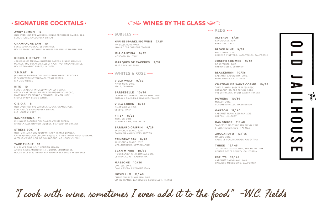 Wine List 2021 P1