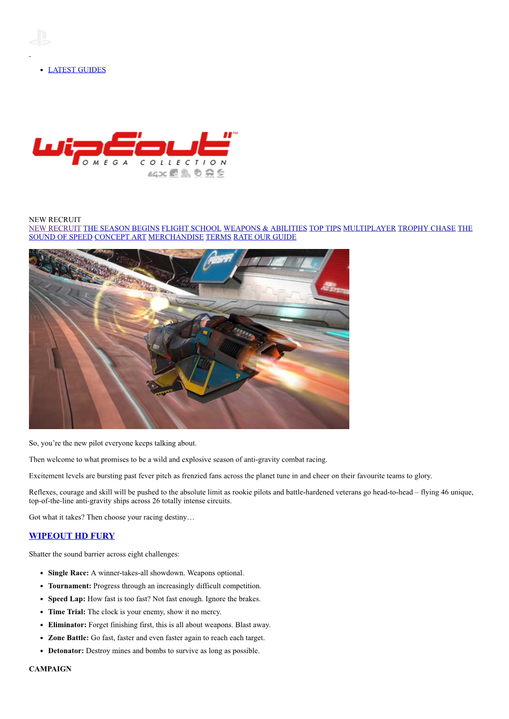 Wipeout Hd Fury