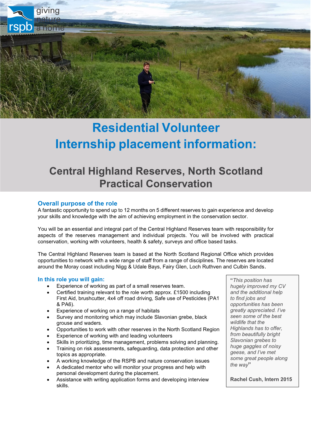 Scotland Practical Conservation