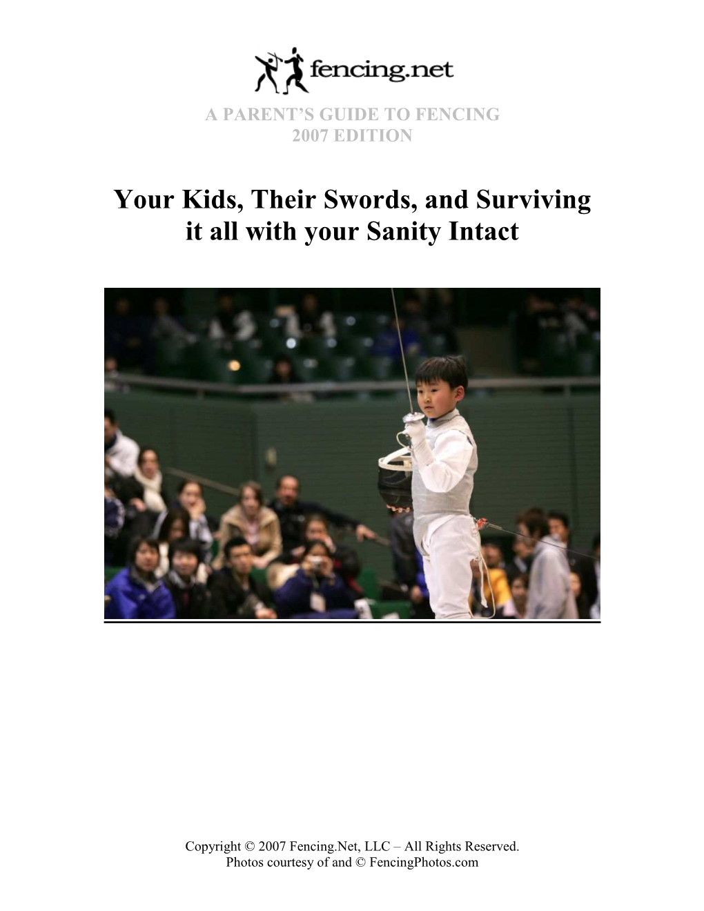 Parent's Guide to Fencing