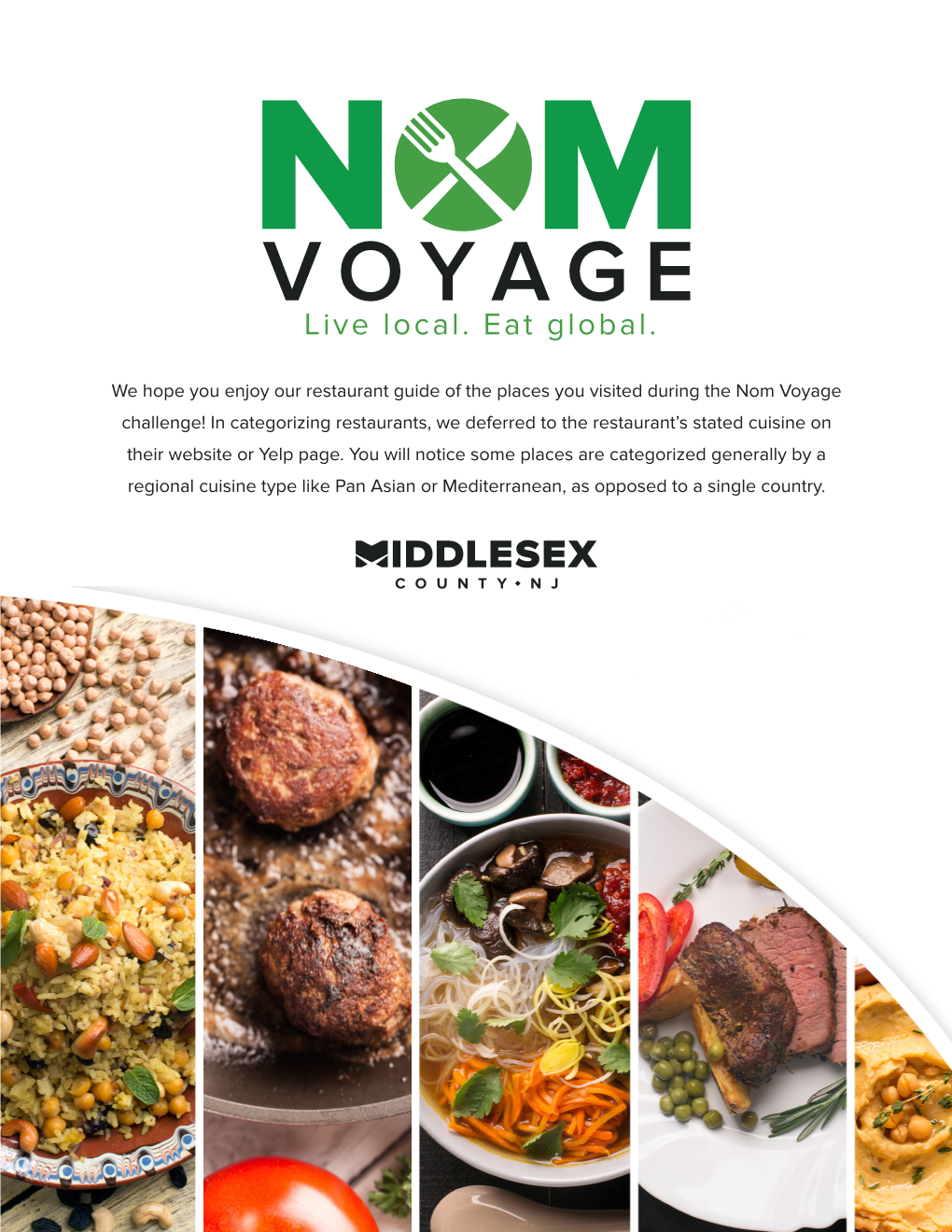 We Hope You Enjoy Our Restaurant Guide of the Places You Visited During the Nom Voyage Challenge!