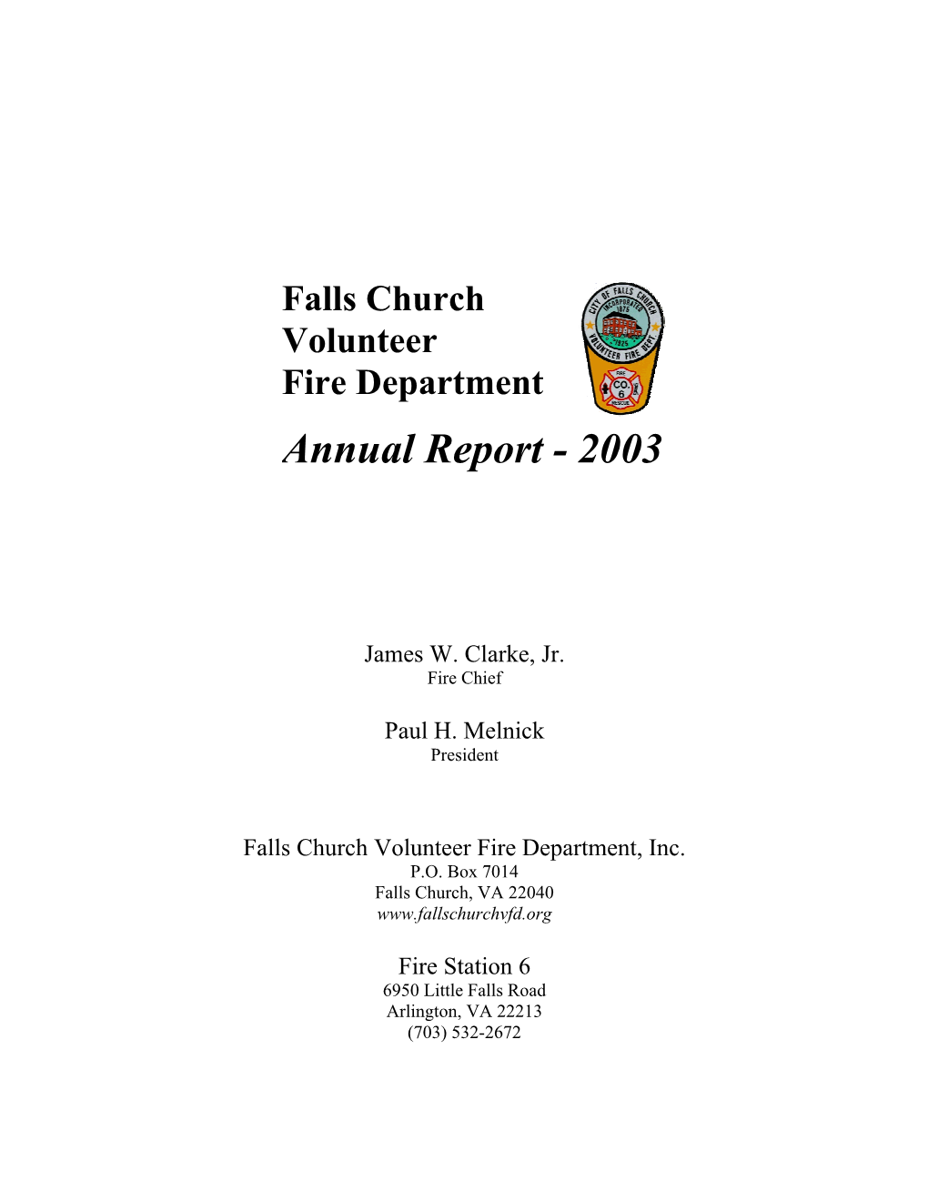 2003 Annual Report