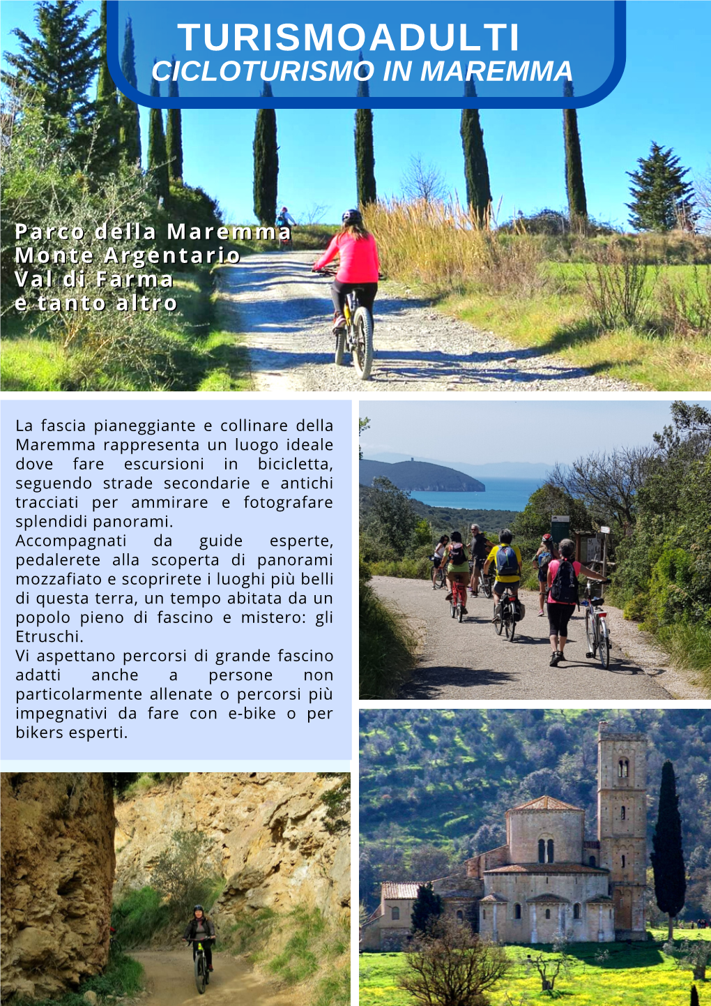 Adulti Cicloturismo in Maremma