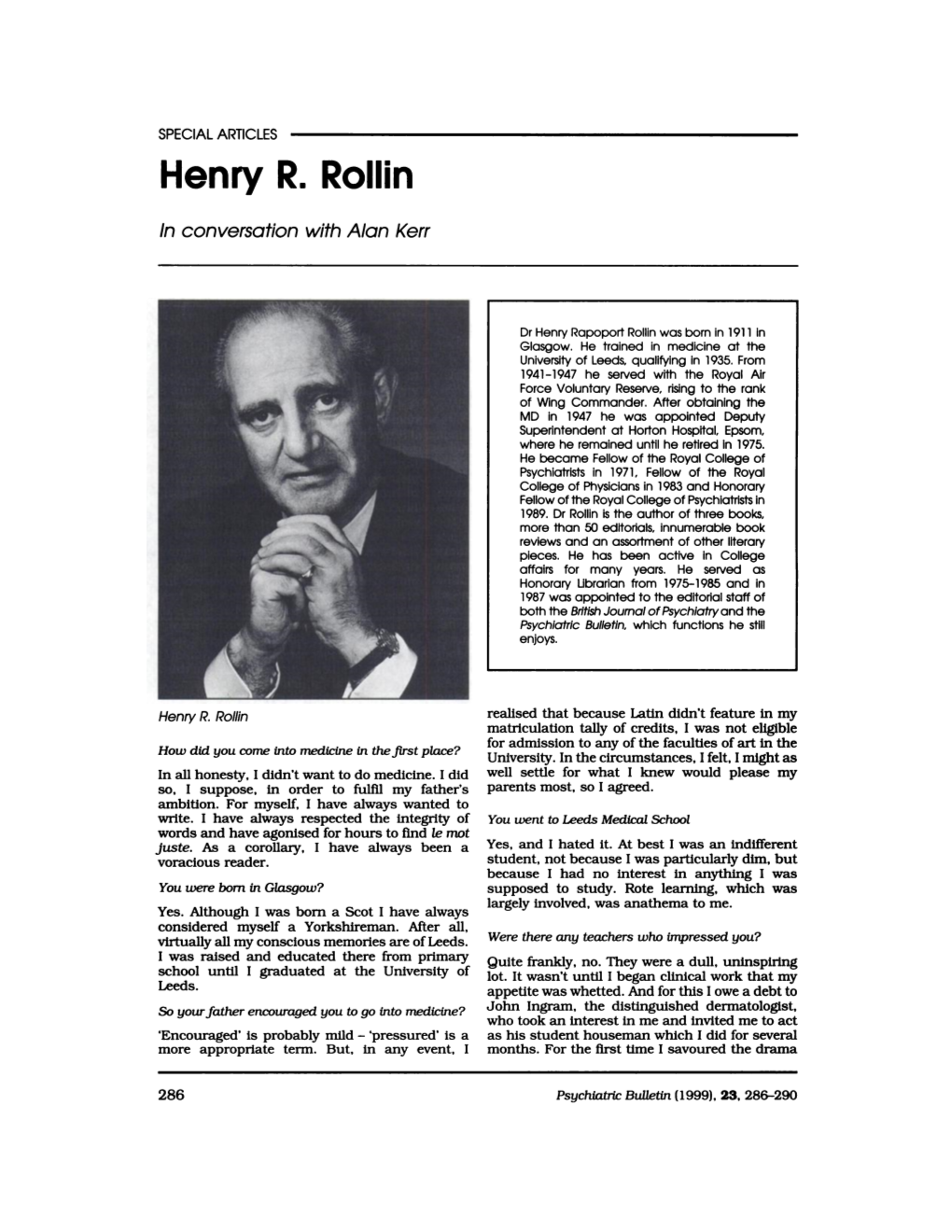 Henry R. Rollin