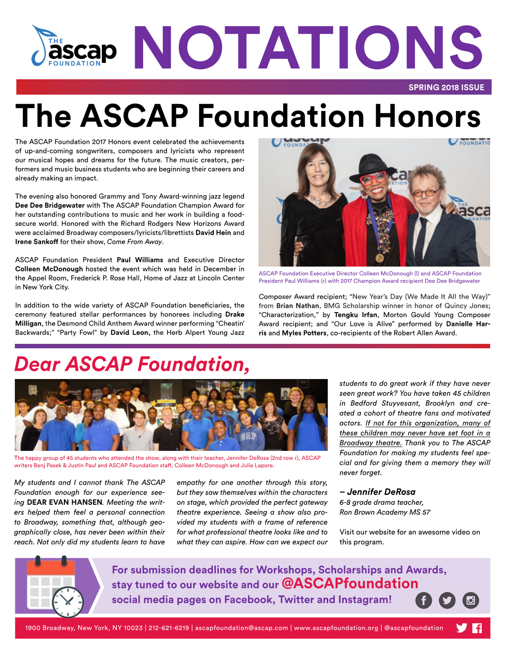 The ASCAP Foundation Honors