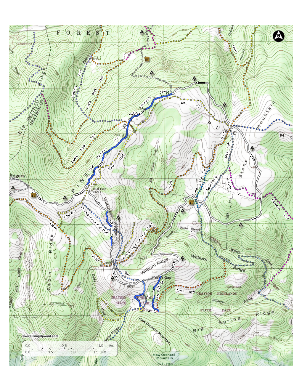 Wilburn Ridge/Pine Mountain - Grayson Highlands, Virginia