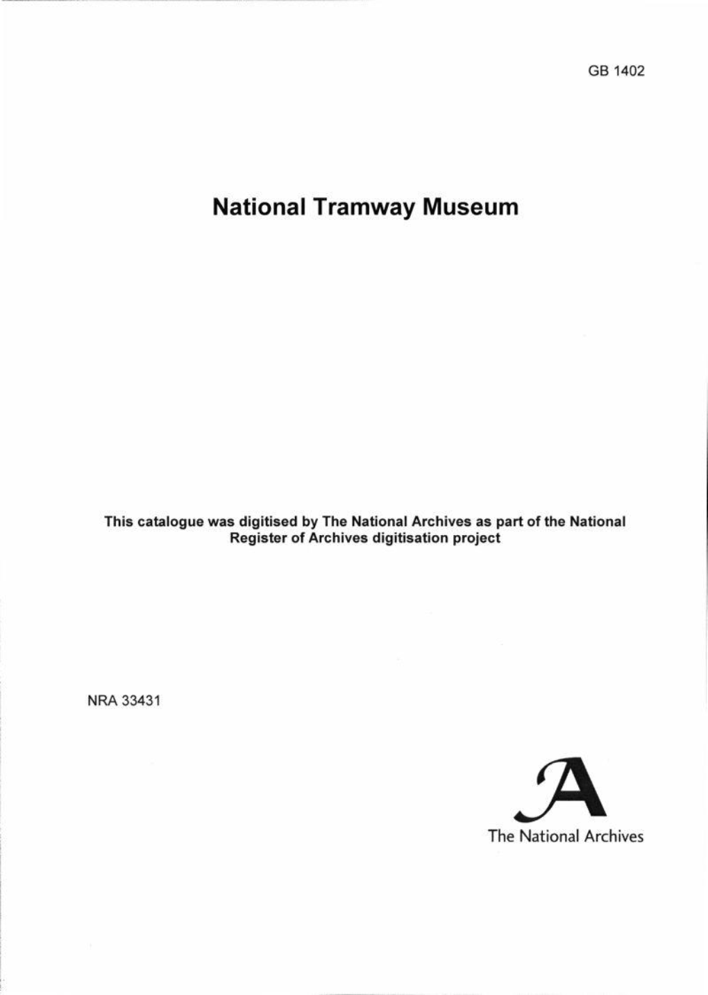 National Tramway Museum