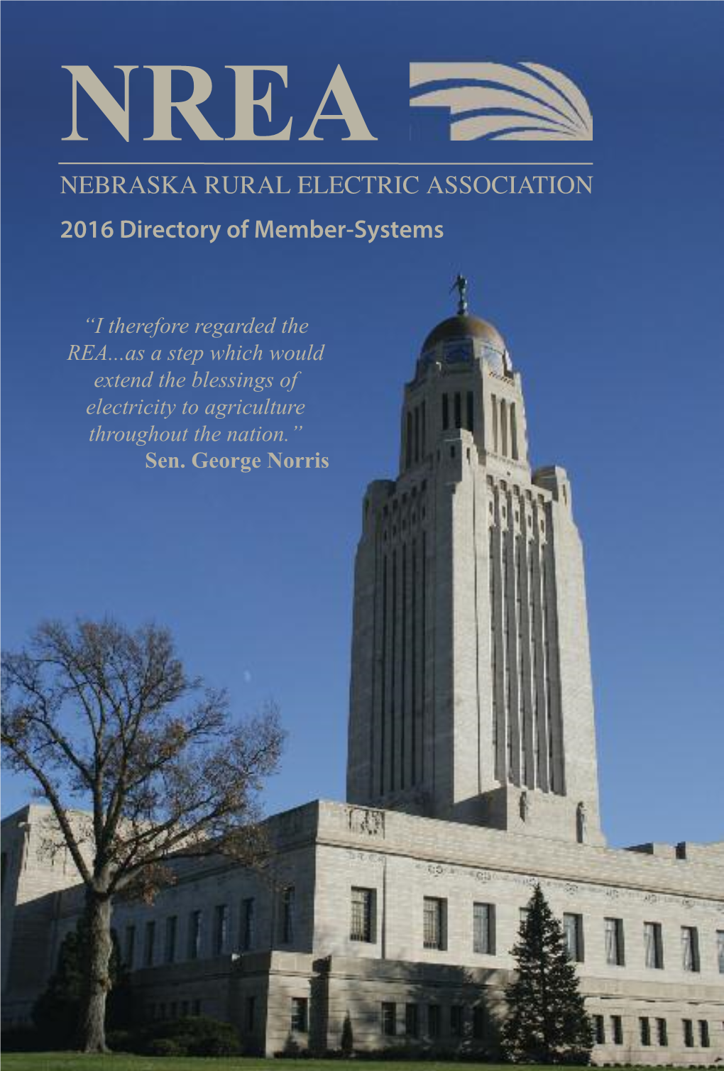 2016 Directory of Member-Systems NEBRASKA RURAL ELECTRIC