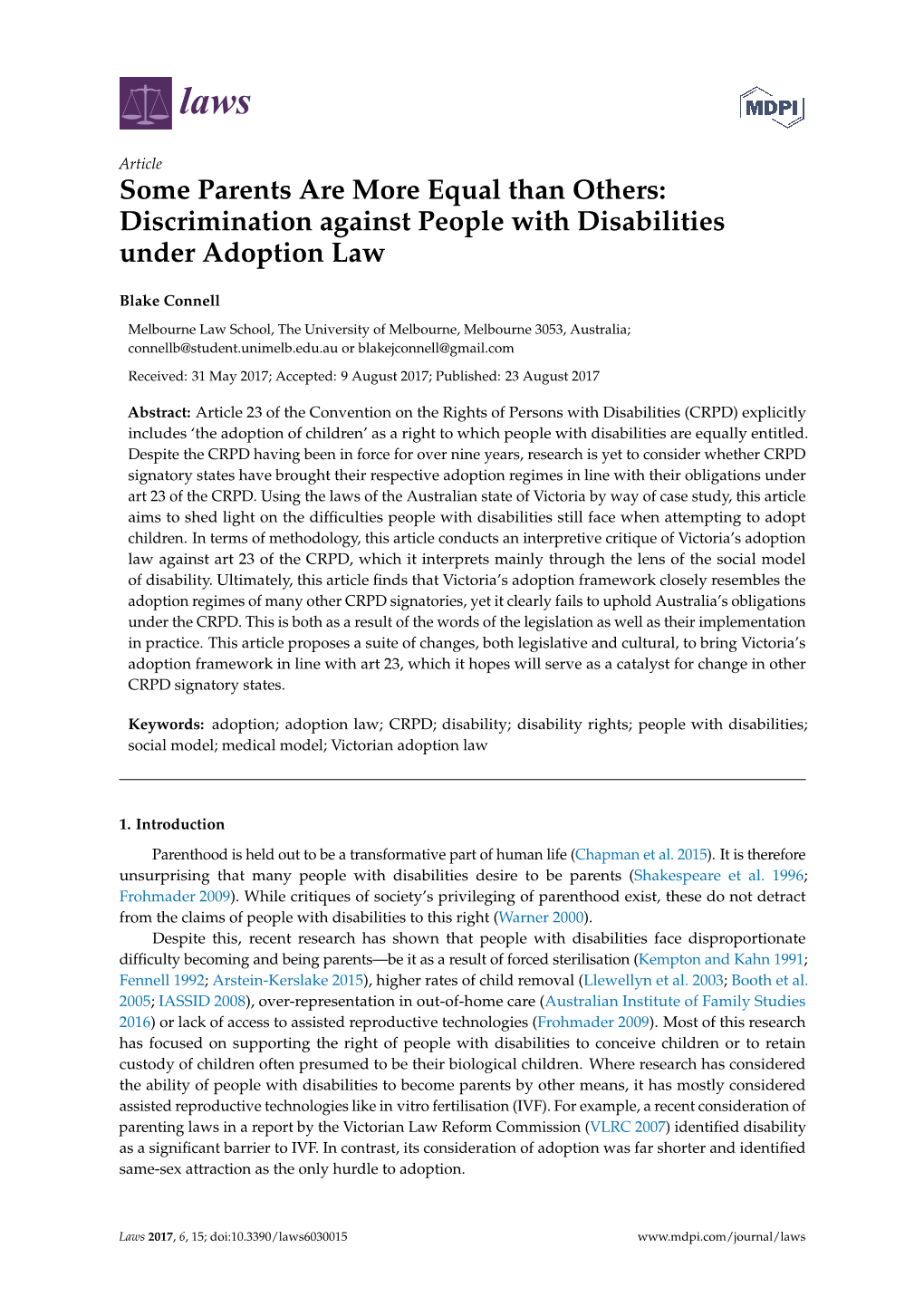 Discrimination Against People with Disabilities Under Adoption Law