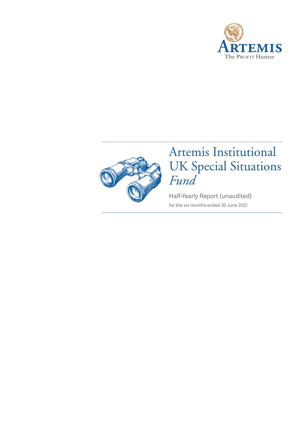 Artemis Institutional UK Special Situations Fund