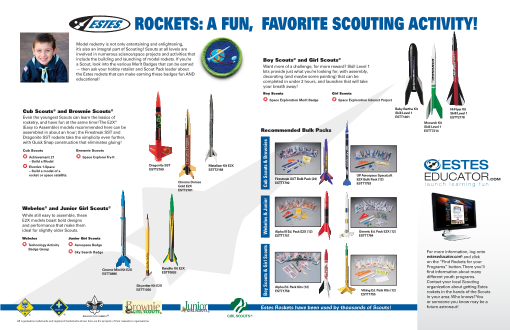 Rockets: a Fun, Favorite Scouting Activity!