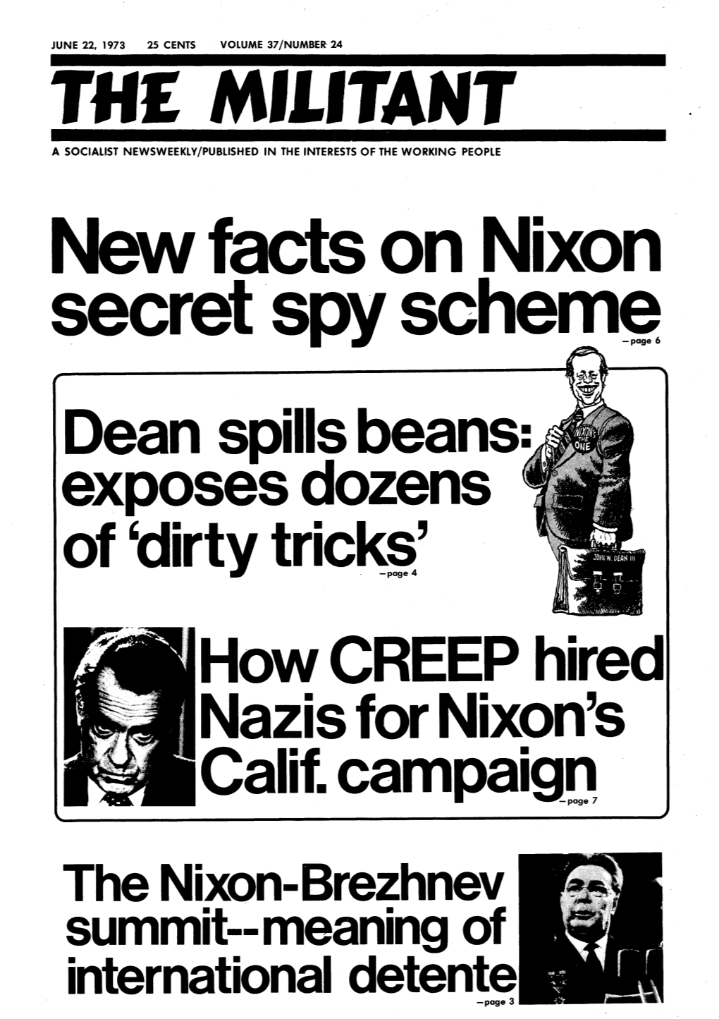 How CREEP Hired Nazis for Nixon's Calif