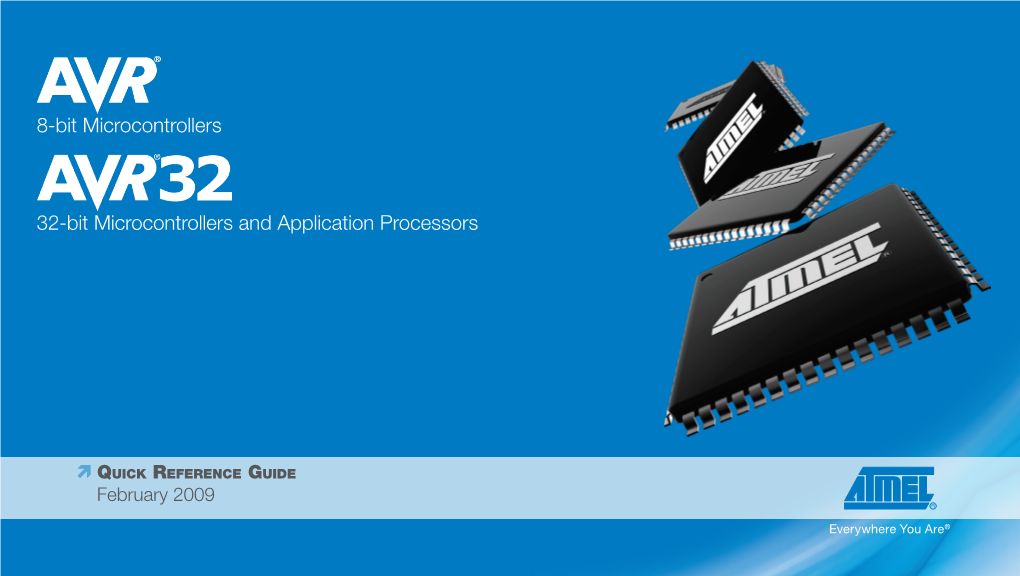 8-Bit Microcontrollers 32-Bit Microcontrollers and Application