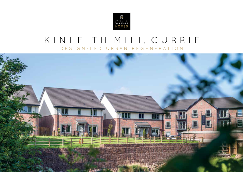 Kinleith Mill, Currie Design-Led Urban Regeneration