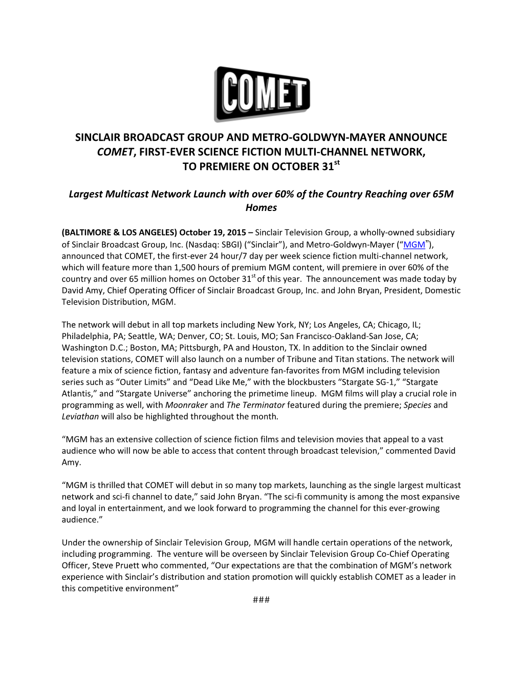 COMET Release FINAL