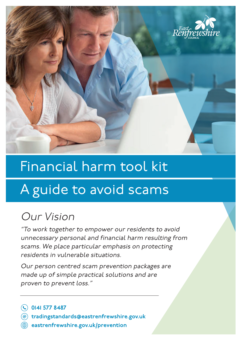 Financial Harm Tool Kit a Guide to Avoid Scams