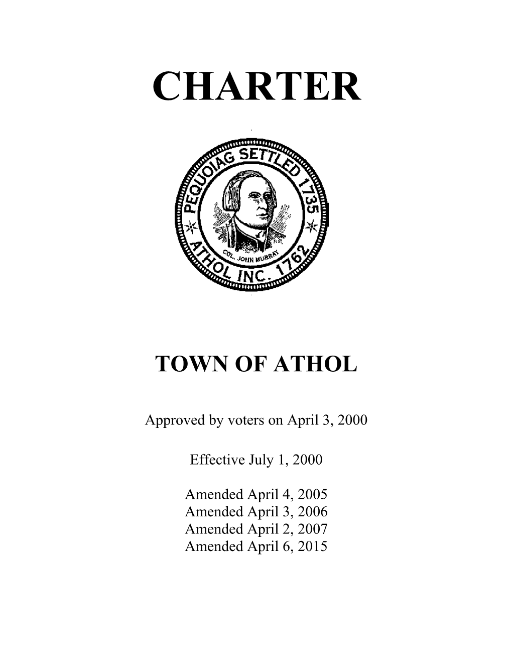 Town Charter