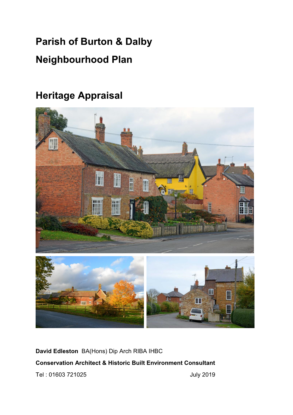 Heritage Appraisal