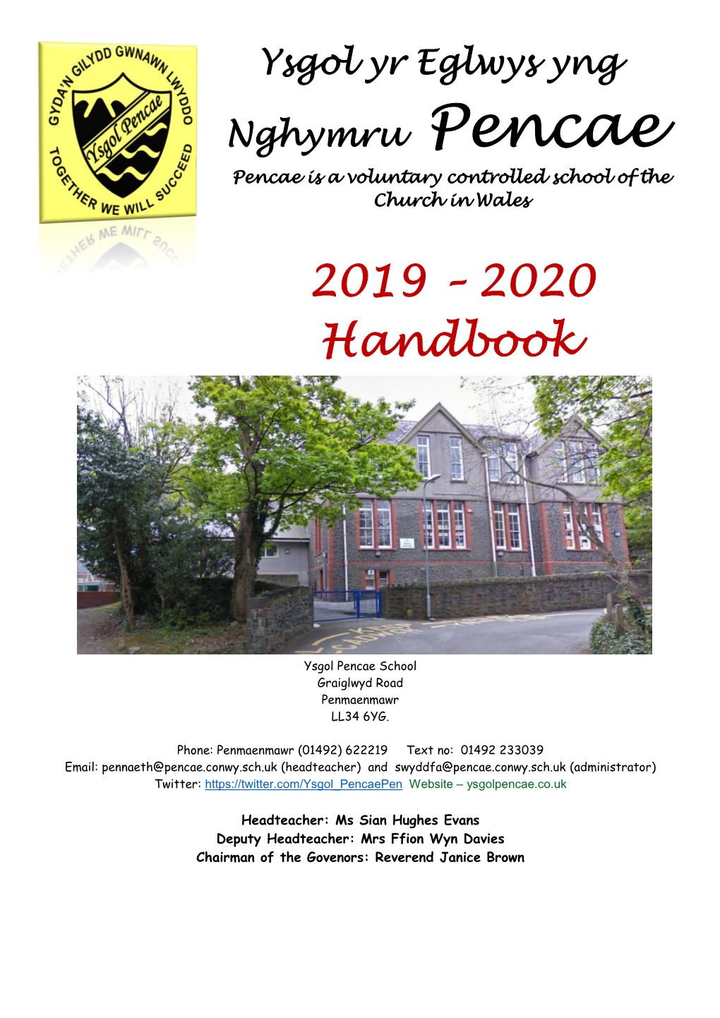 2019 – 2020 Handbook