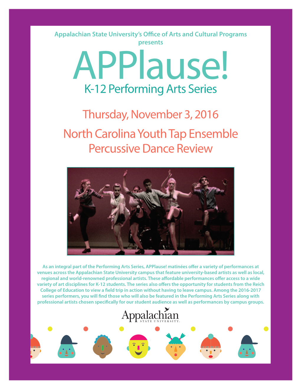 North Carolina Youth Tap Ensemble Percussive Dance Review