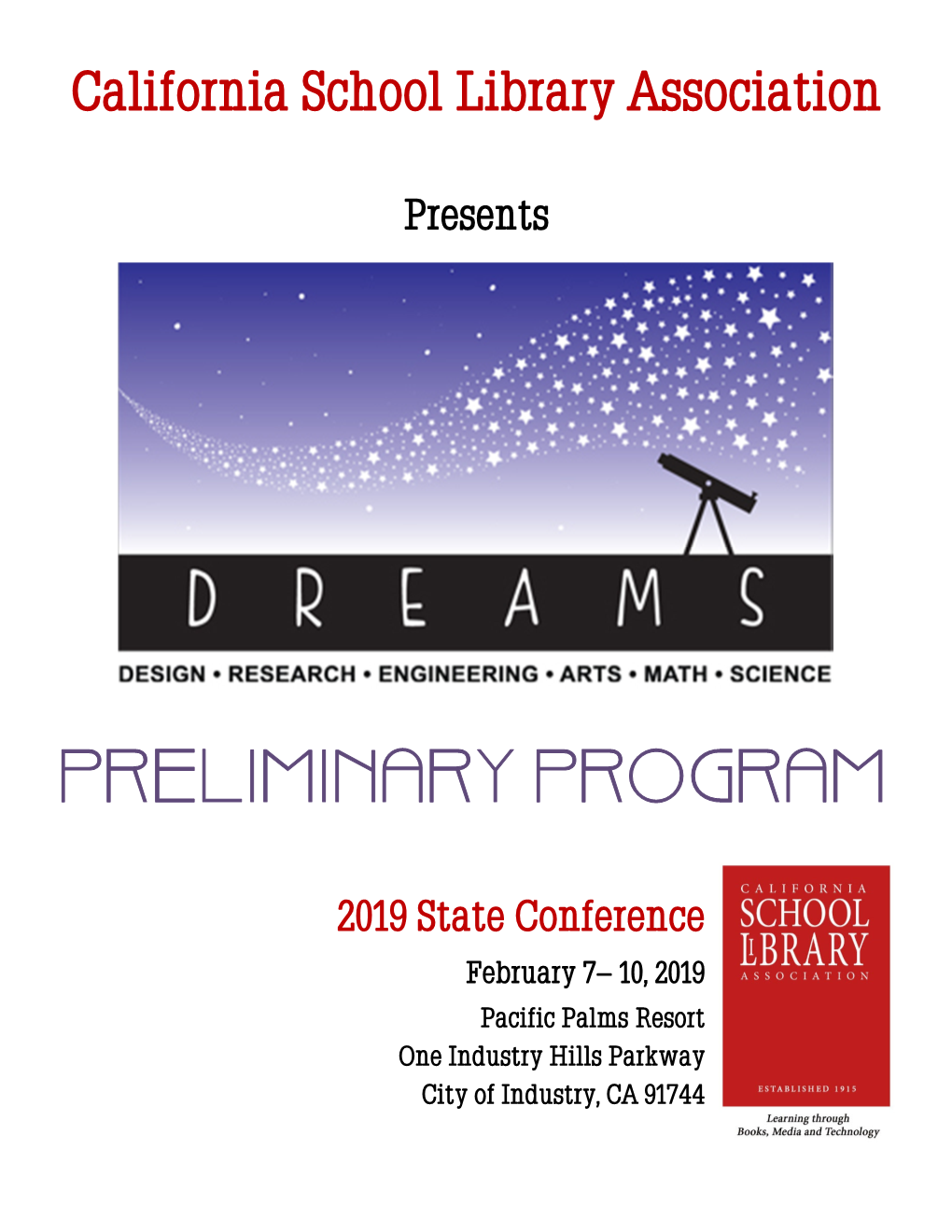 2019 Csla Preliminary Program