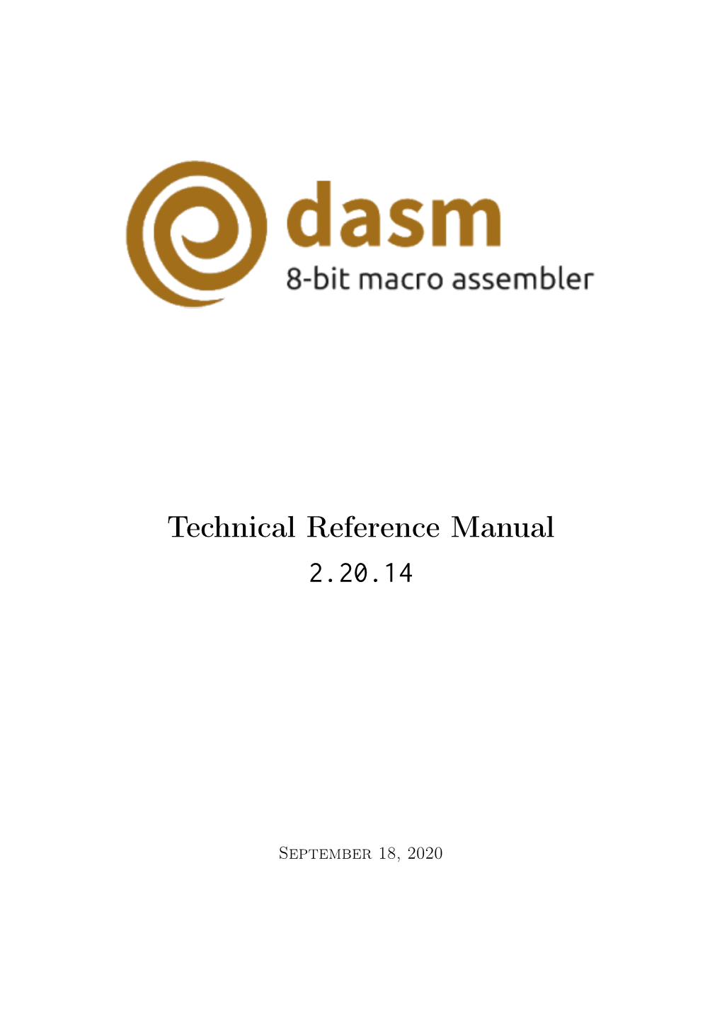 Technical Reference Manual 2.20.14