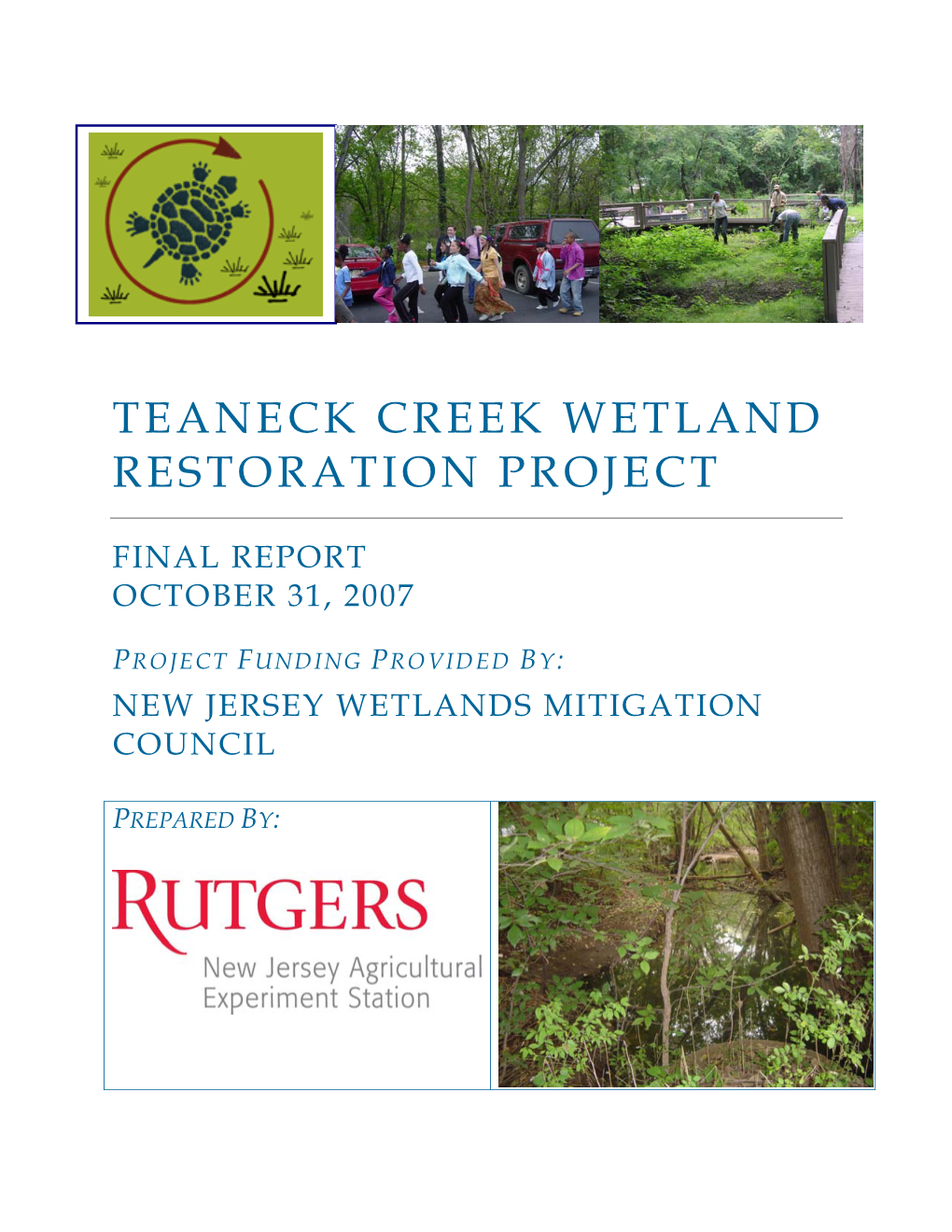 Teaneck Creek Wetland Restoration Project