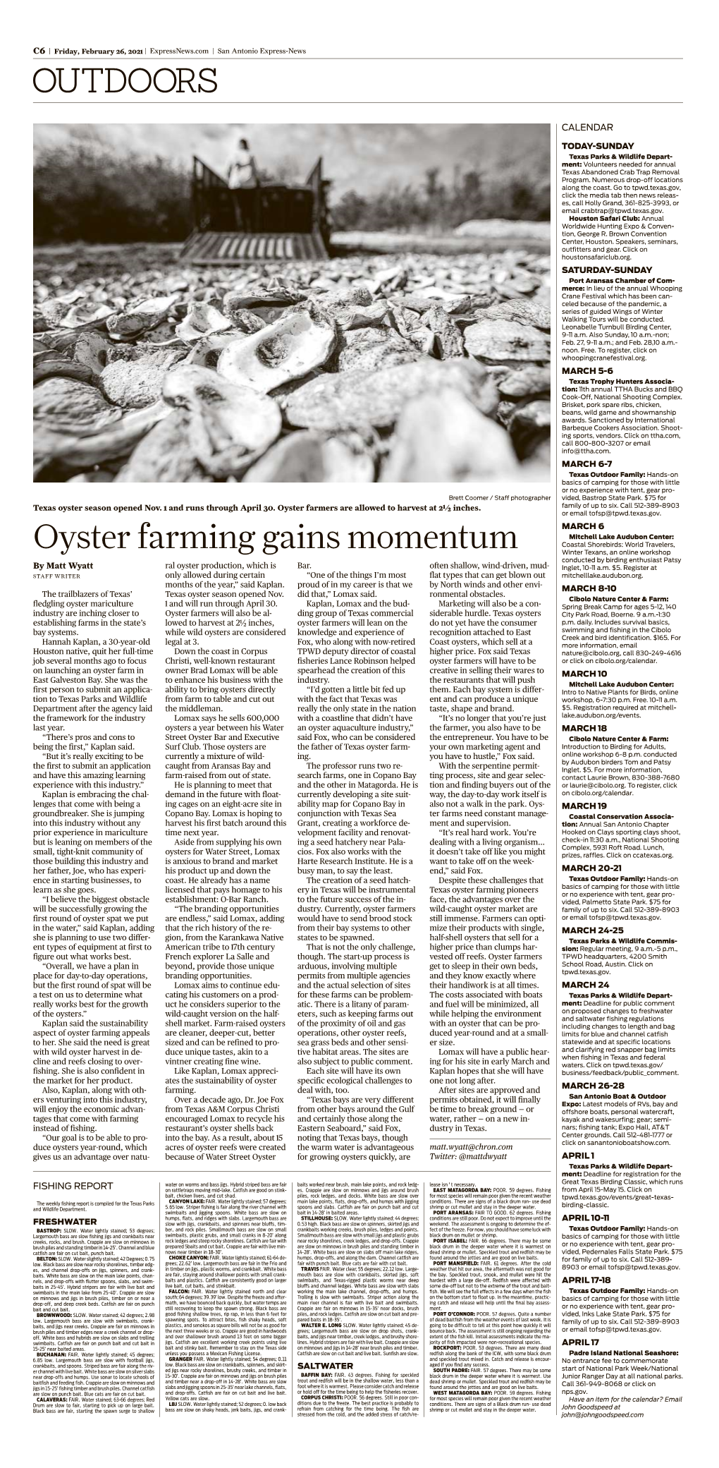 Oyster Farming Gains Momentum