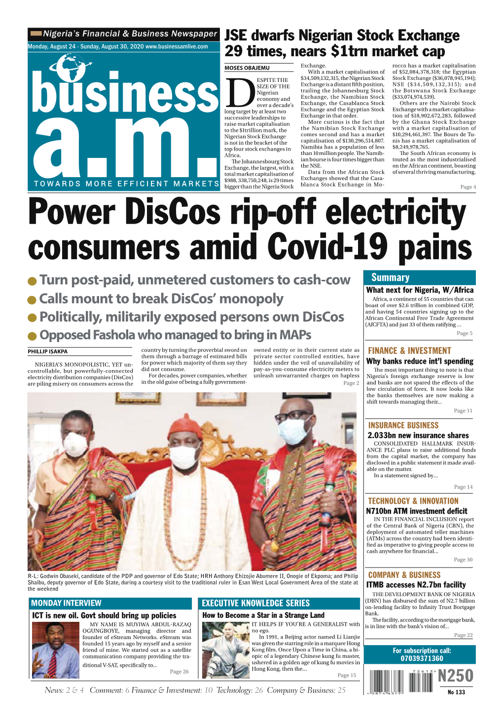 Power Discos Rip-Off Electricity Consumers Amid Covid-19 Pains