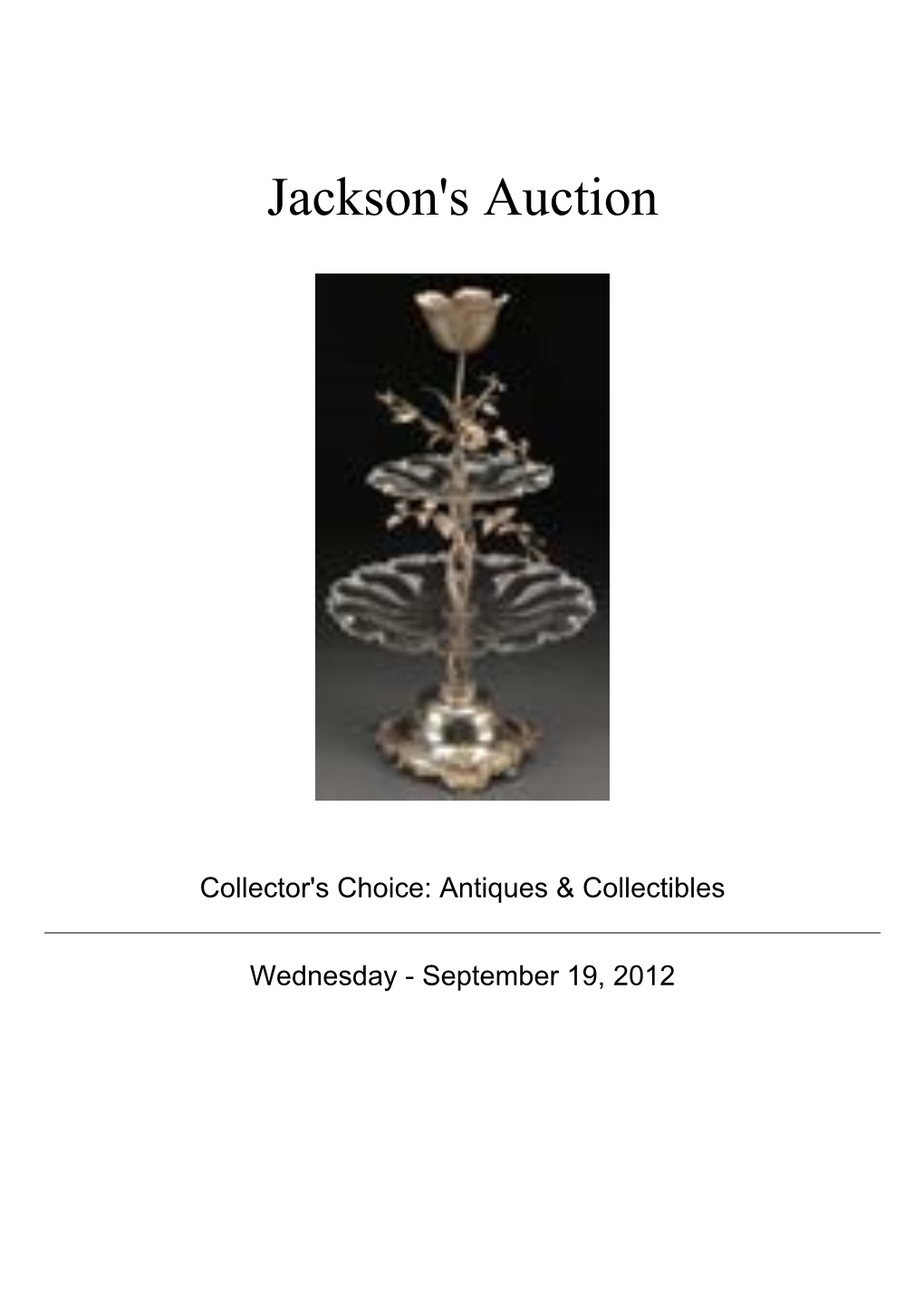 Jackson's Auction