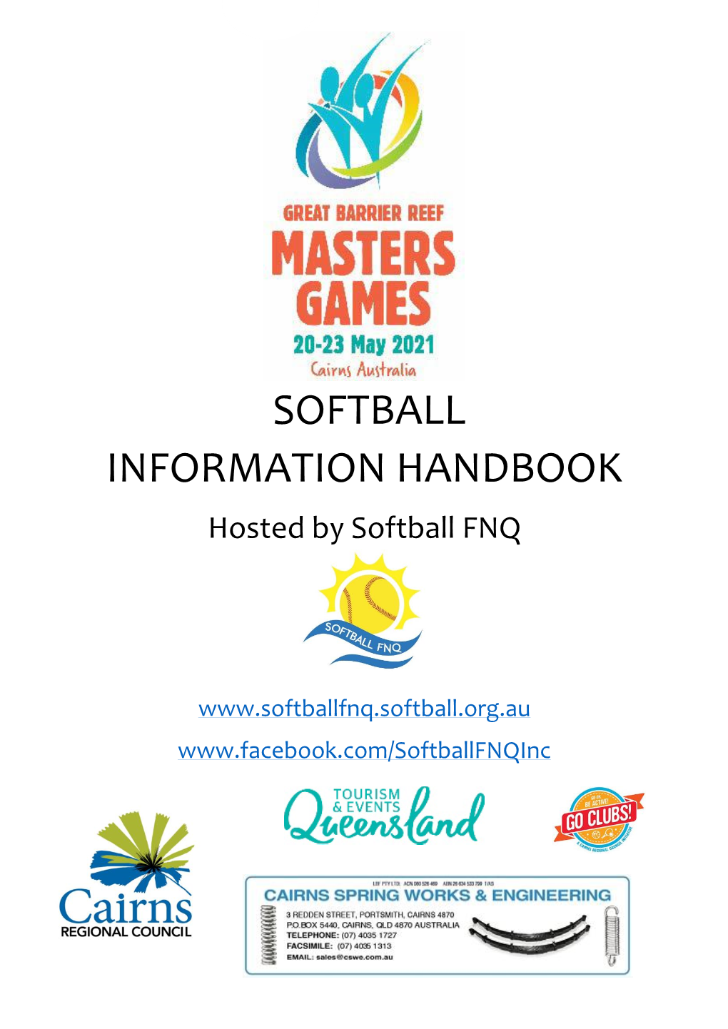 Softball Information Handbook