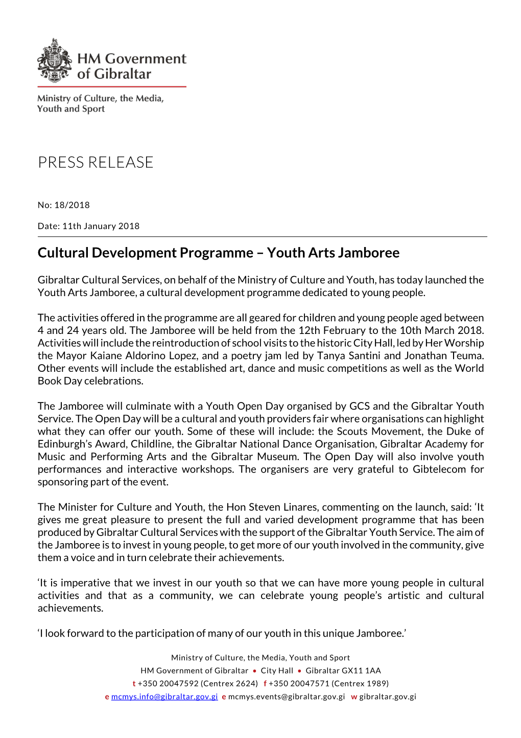 Press Release