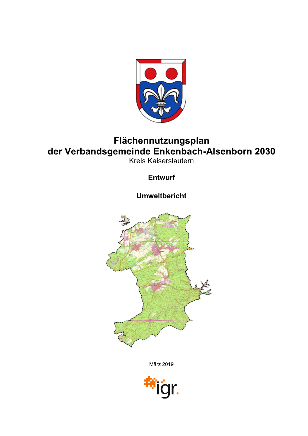 Flächennutzungsplan Der Verbandsgemeinde Enkenbach-Alsenborn 2030 Kreis Kaiserslautern